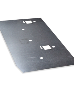 Trennwand Blech untere Etage Nova-250